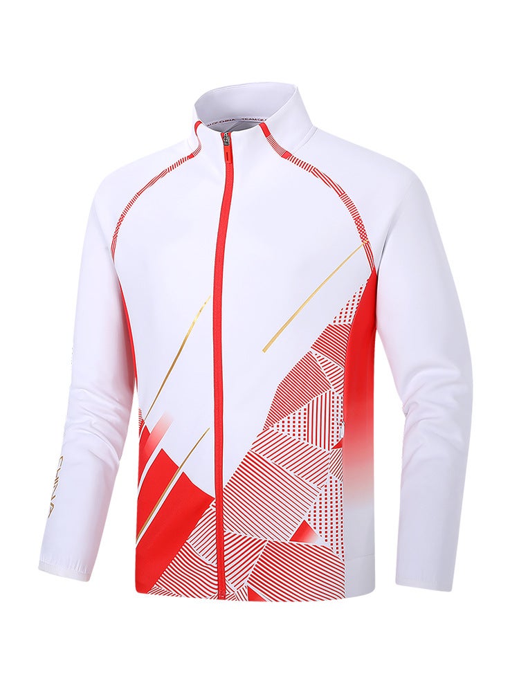 Couple Leisure Jacket Athlete Sports Student Training Running Clothes Student Class Clothes Sweater Printable Logo - Image 4